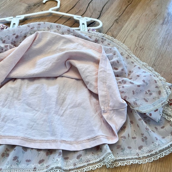 Zara. Size 9 (girls). Tiered Floral Tulle Skirt. Mint condition. - Picture 9 of 10